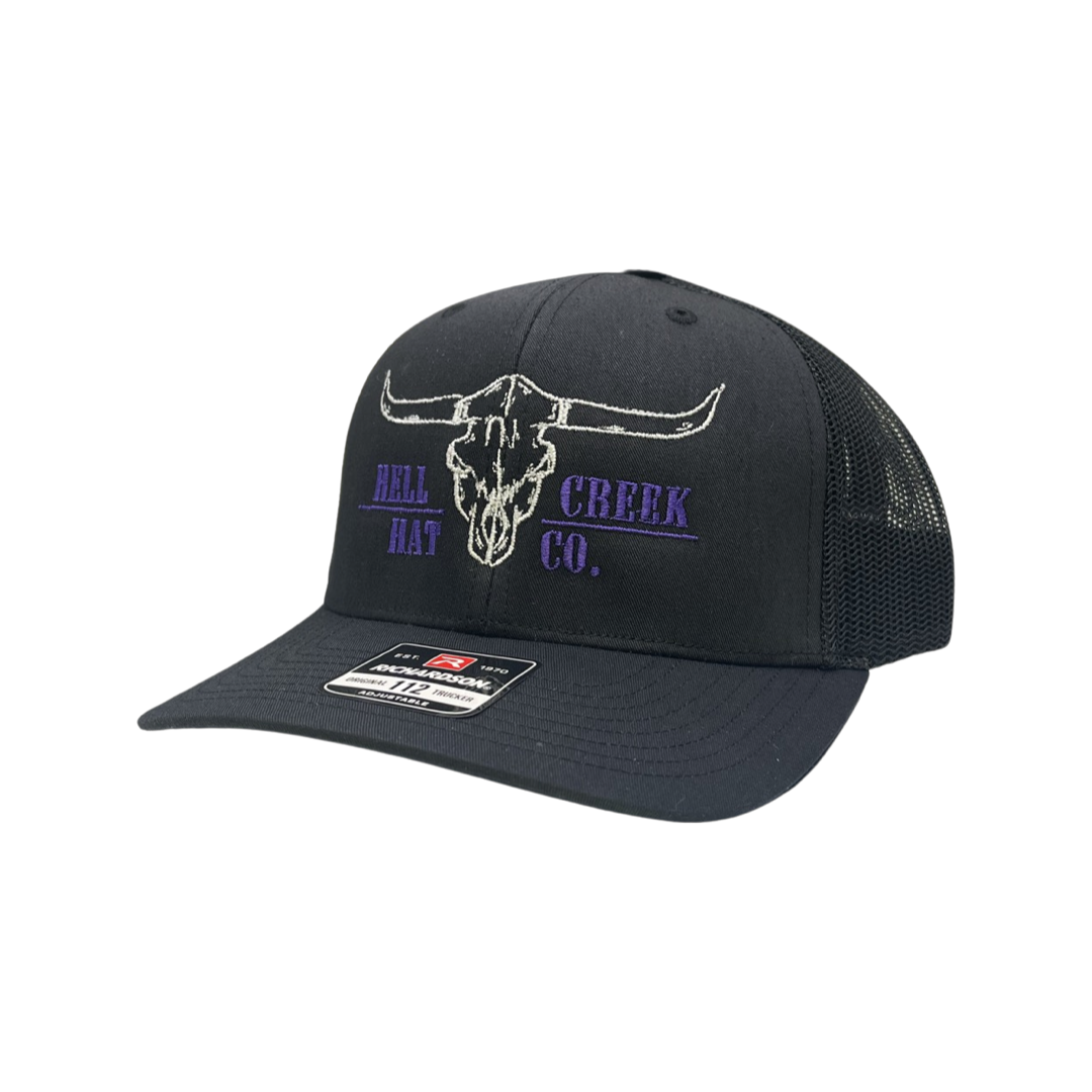 “Longhorn” Black/Purple