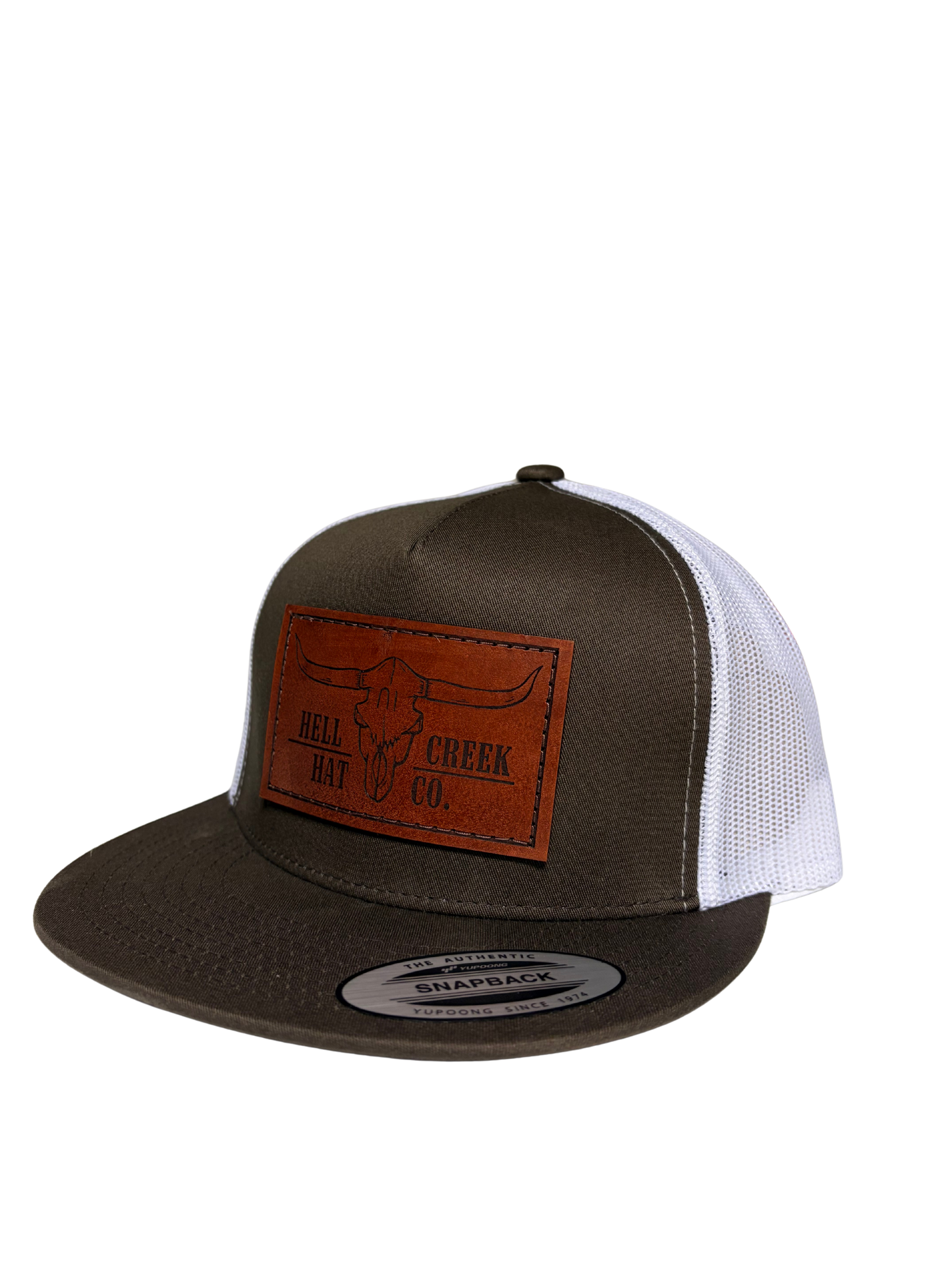 “THE WRANGLER” BROWN/WHITE